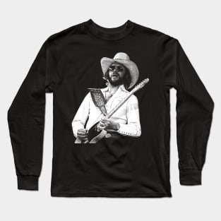 Hank Williams jr. Retro Long Sleeve T-Shirt